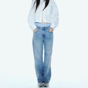 H&M Divided Wide Leg High Jeans